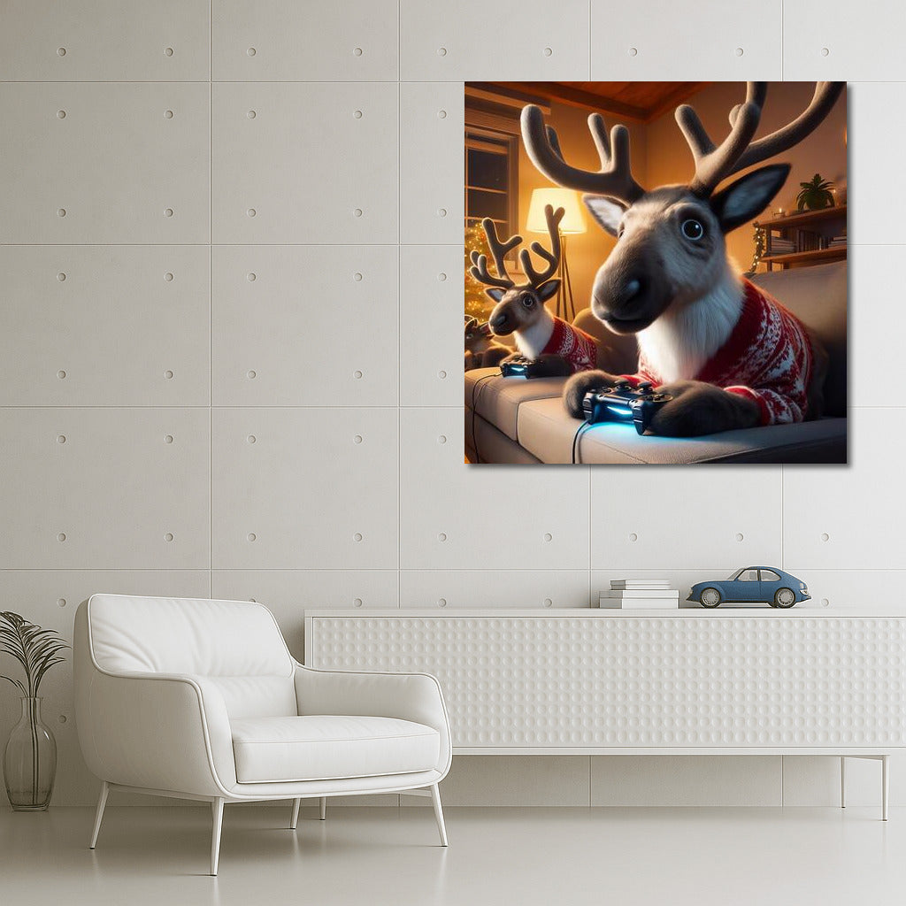 Caribou Gamers in Home Theater: Virtual Adventures