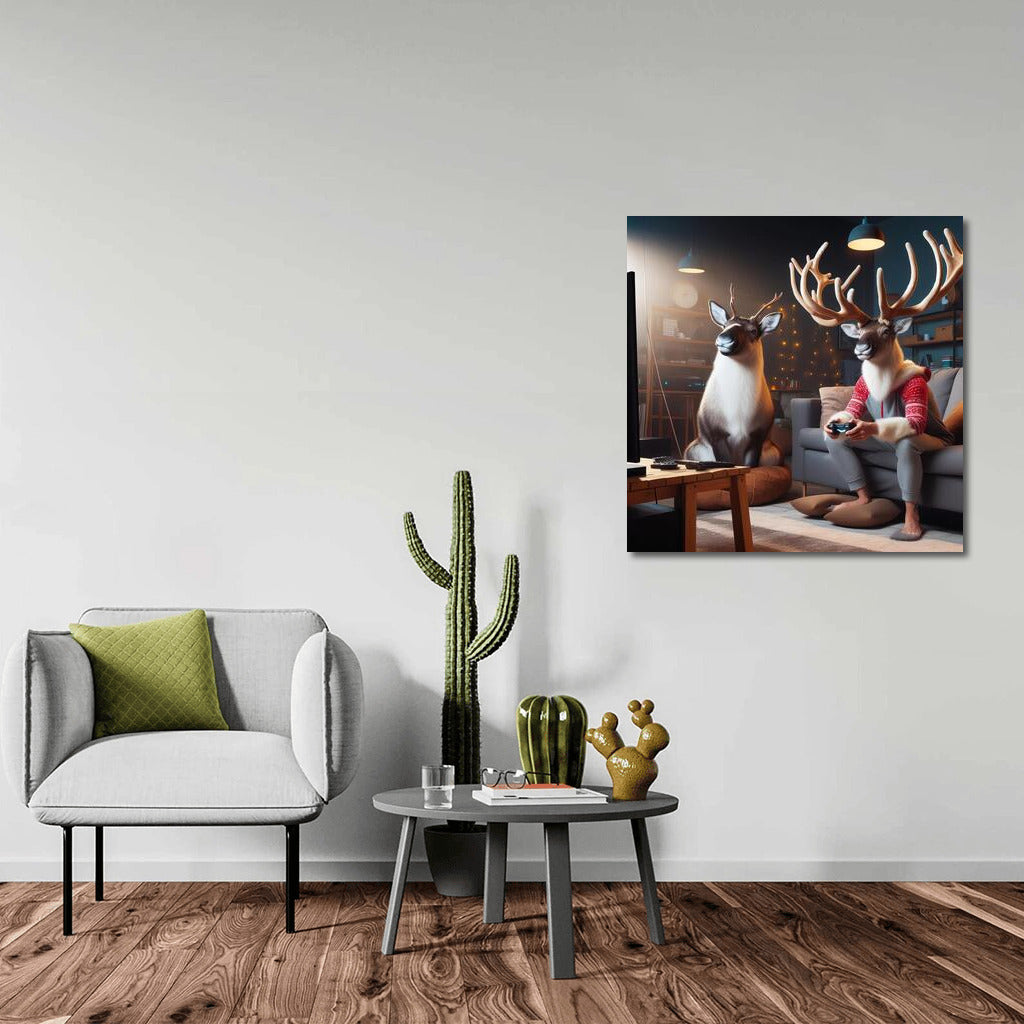 Caribou Gamers in Home Theater: Virtual Adventures