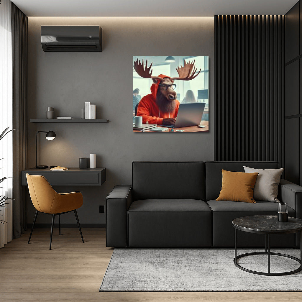 Deer-Coder in Orange: Caribou Programmer 3 for IT Lovers