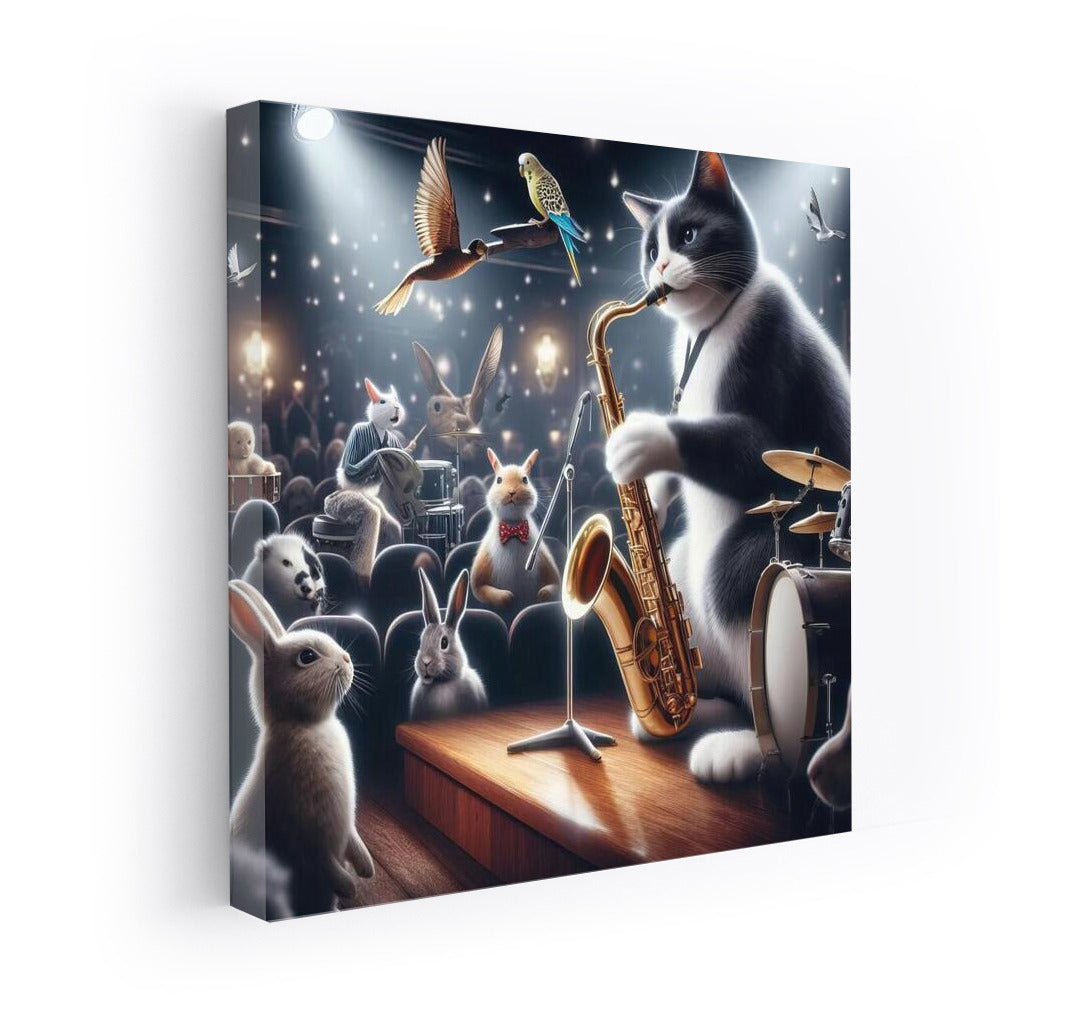 Cat in the Jazz Club: Musical Magic