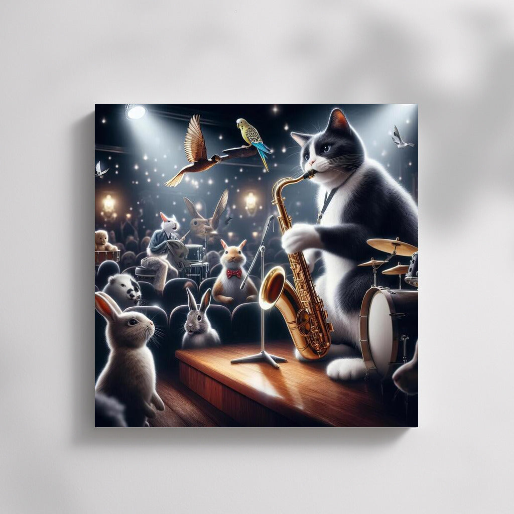 Cat in the Jazz Club: Musical Magic