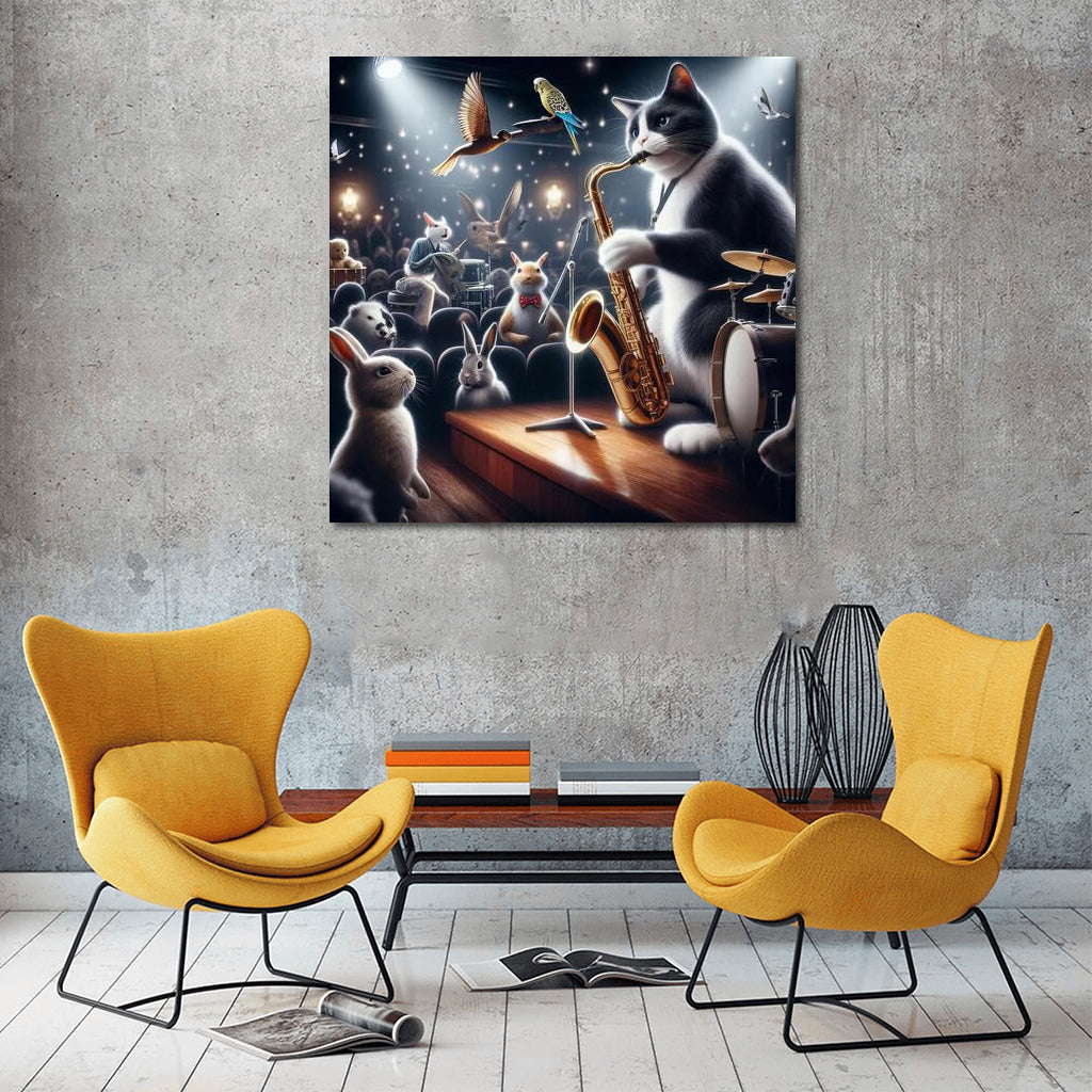 Cat in the Jazz Club: Musical Magic