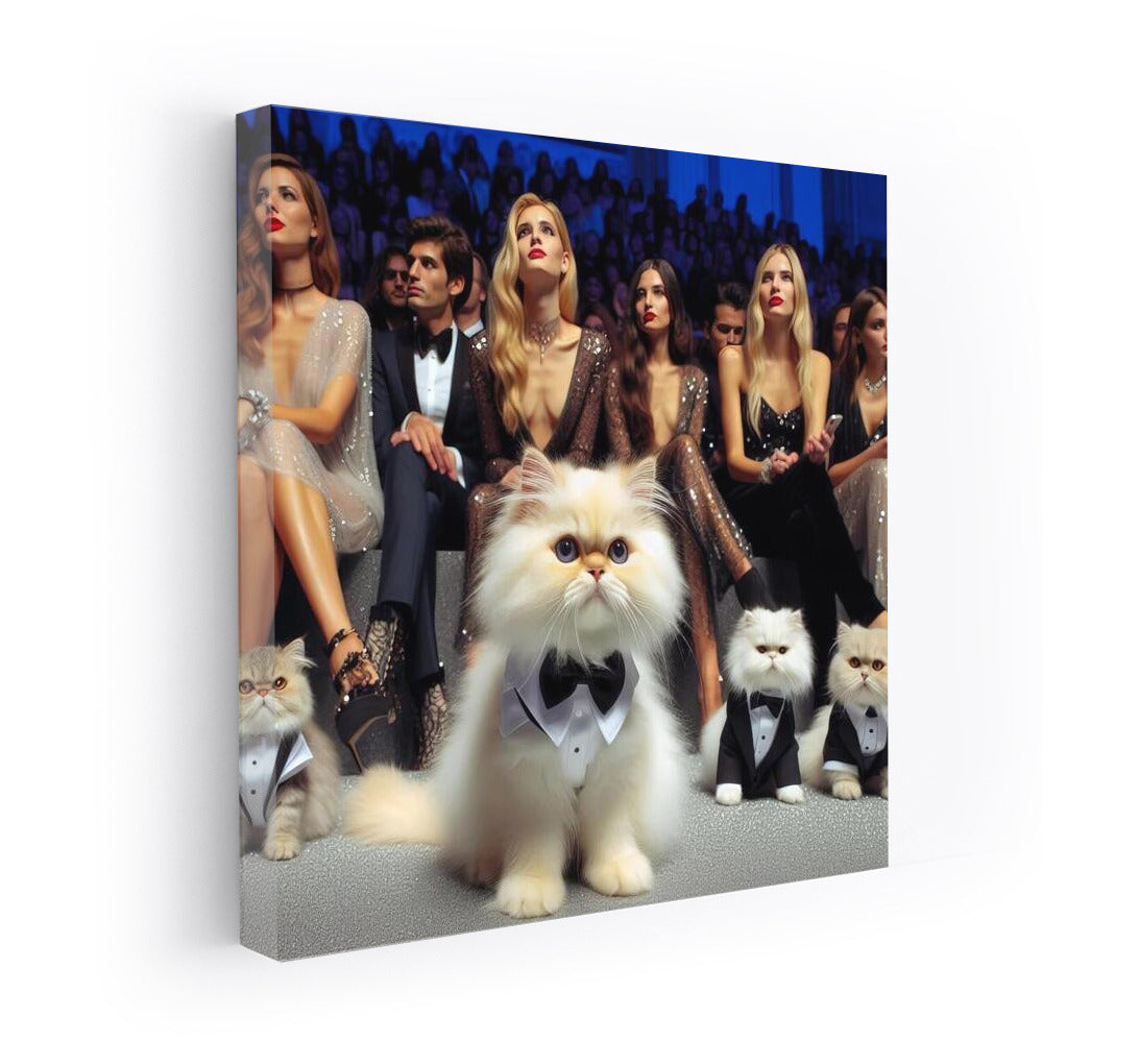 Cat Runway: Elegance and Style at the Fashion Show