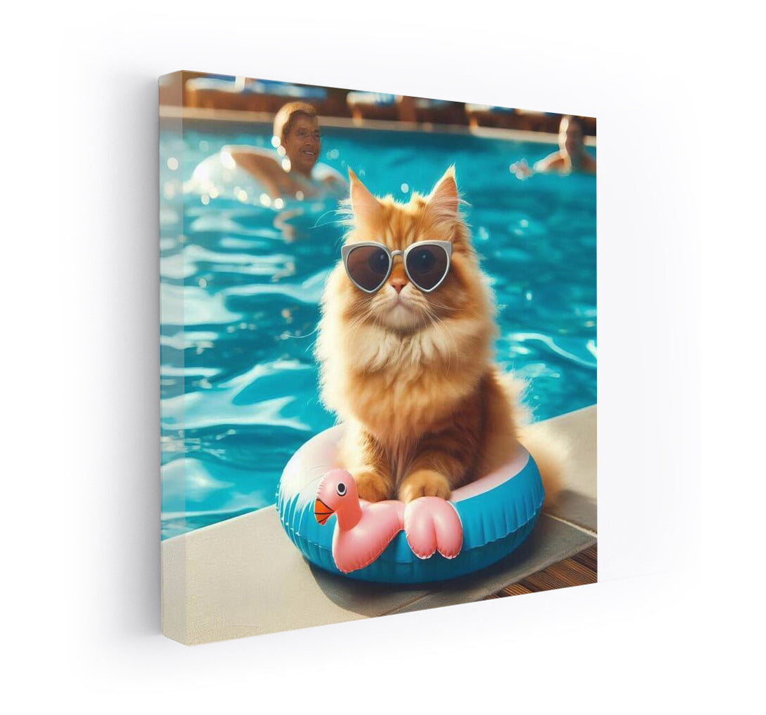 Stylish Pool Cat: Summer Party 2
