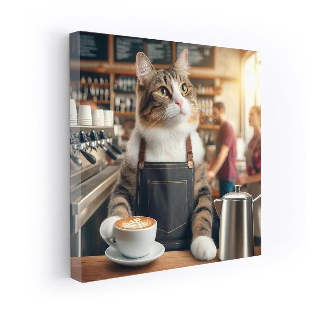 Coffee Enchantments: Cat Barista 4 - Cat Barista in the Aroma Coffee Shop