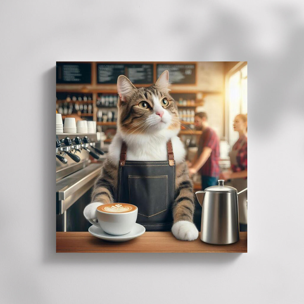 Coffee Enchantments: Cat Barista 4 - Cat Barista in the Aroma Coffee Shop
