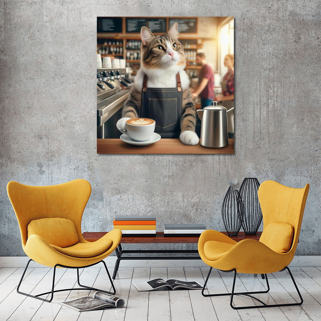 Coffee Enchantments: Cat Barista 4 - Cat Barista in the Aroma Coffee Shop