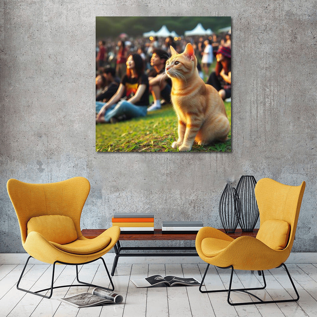 Musical Cat: Concert Under the Stars