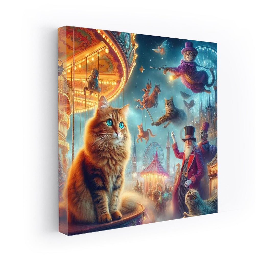 Magical Cats in Wonderland: Fantastic World
