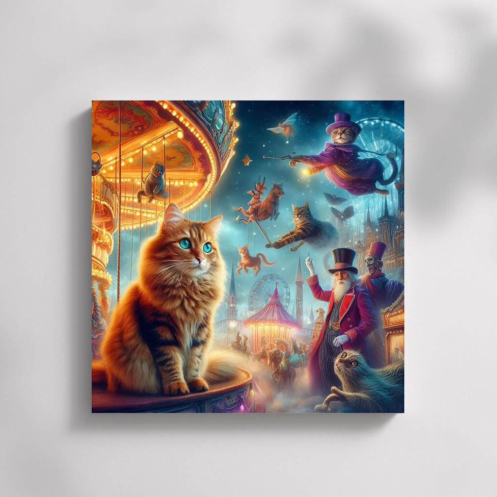 Magical Cats in Wonderland: Fantastic World