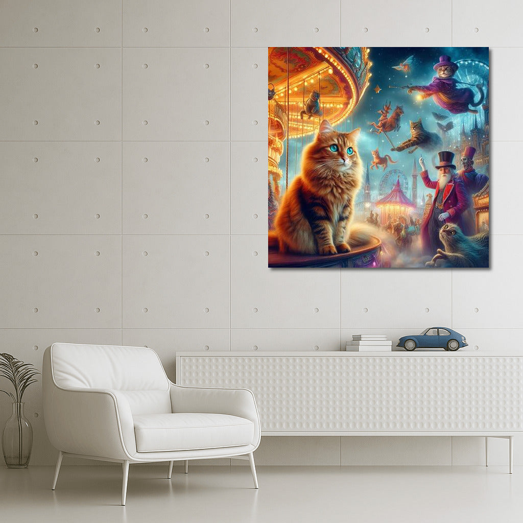Magical Cats in Wonderland: Fantastic World