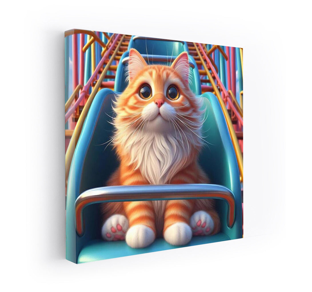 Cat on the Rides: Fun in the Park 4