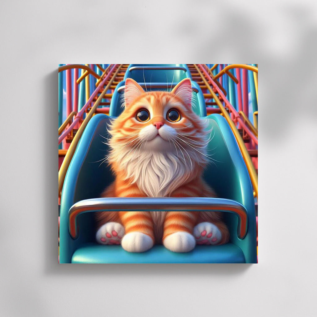 Cat on the Rides: Fun in the Park 4