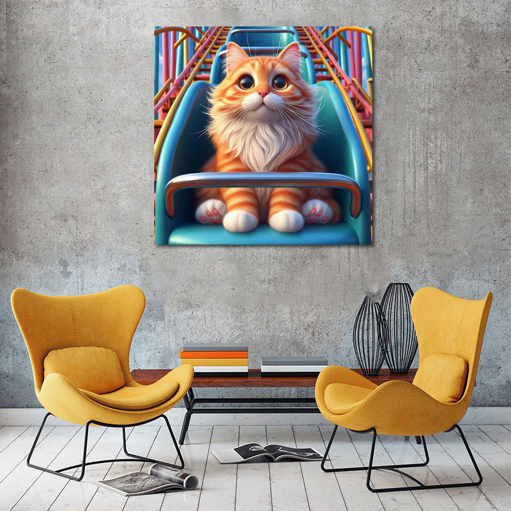 Cat on the Rides: Fun in the Park 4