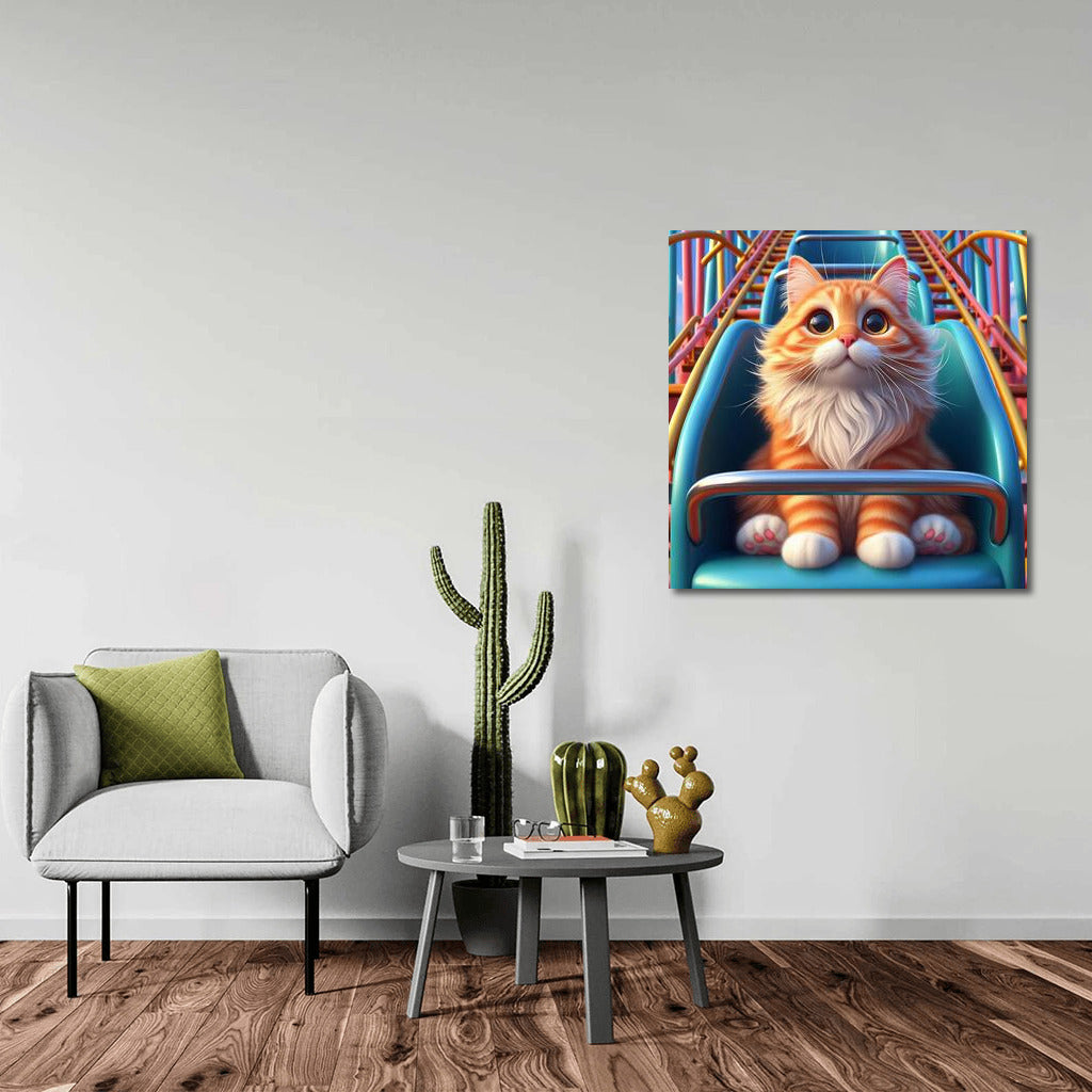 Cat on the Rides: Fun in the Park 4