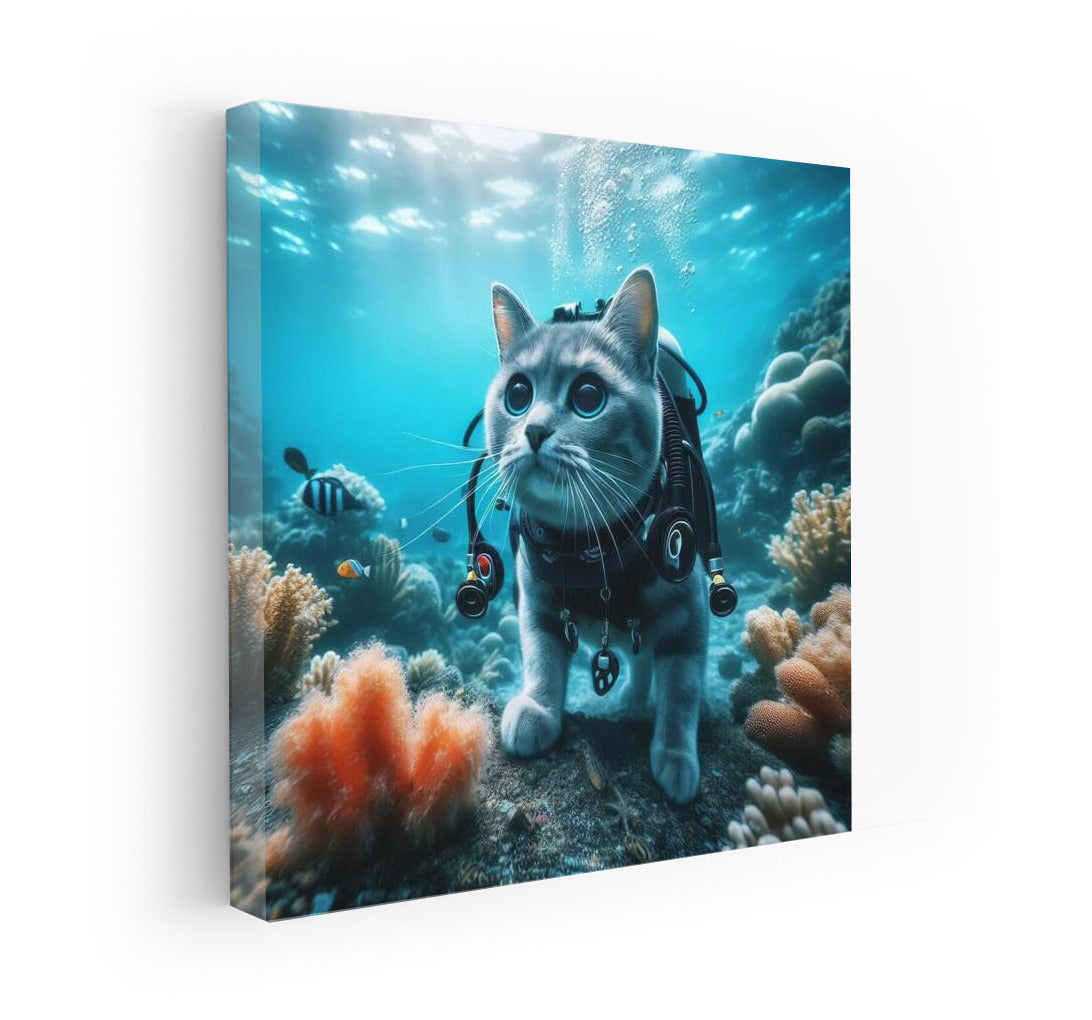 Scuba Cat: Underwater Adventures in the World of Wonders