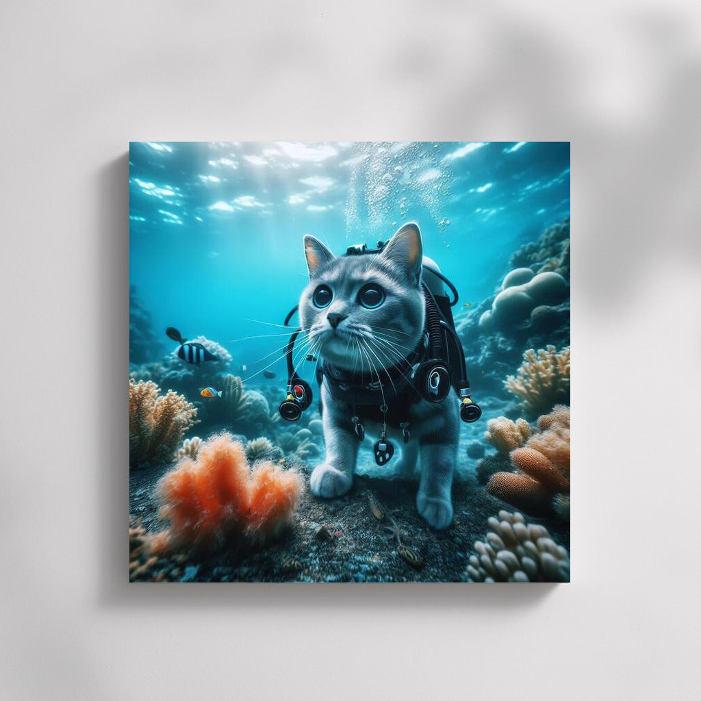 Scuba Cat: Underwater Adventures in the World of Wonders