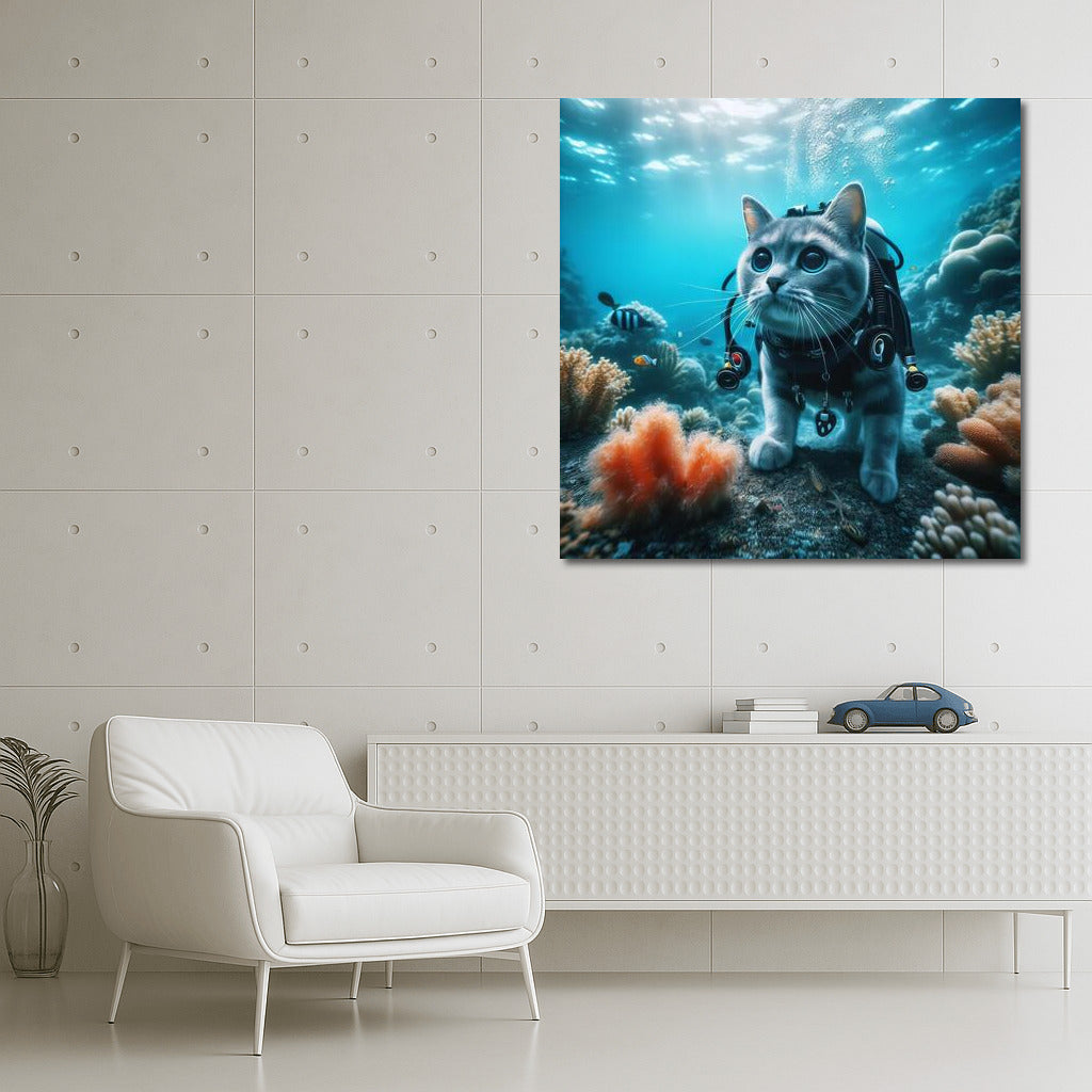 Scuba Cat: Underwater Adventures in the World of Wonders