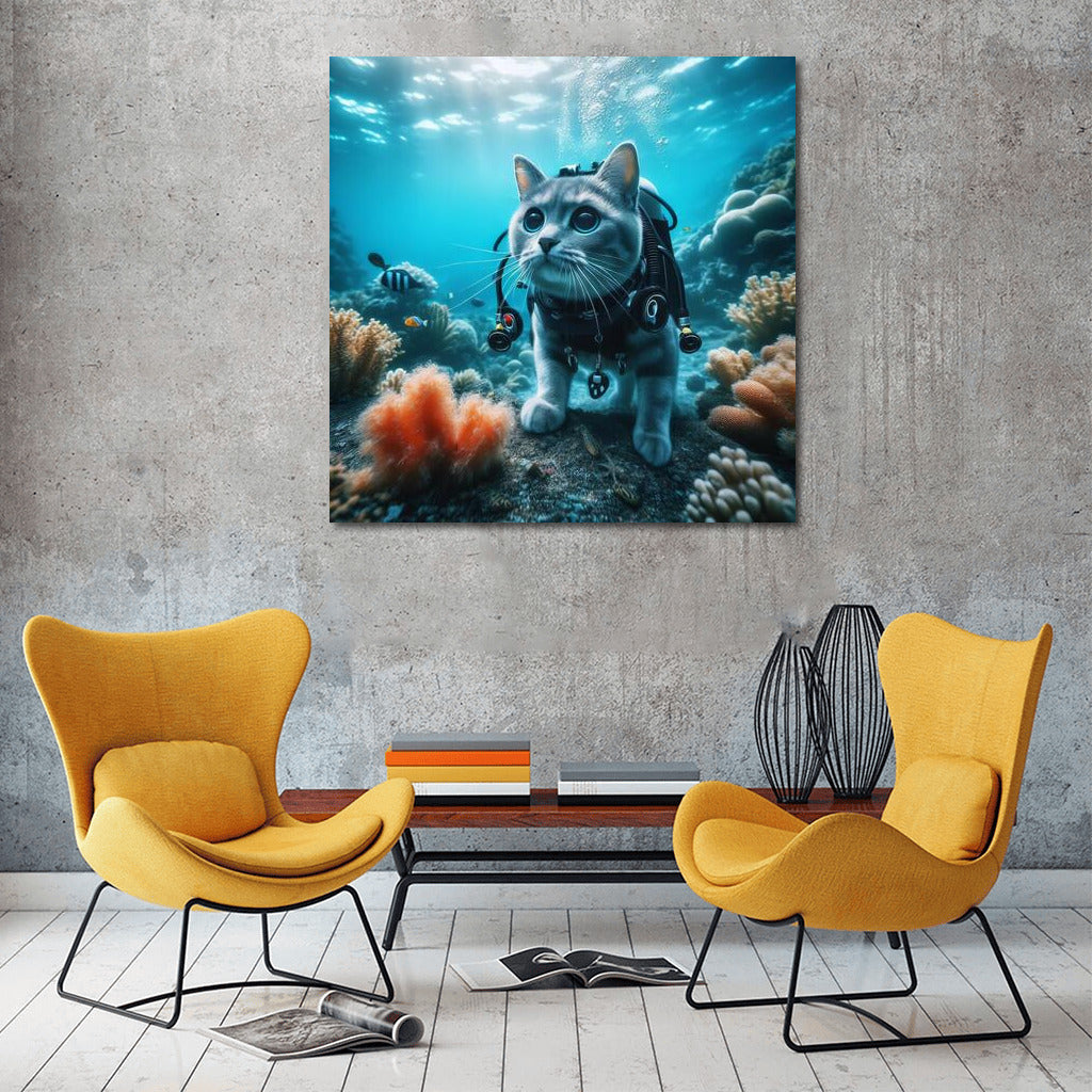 Scuba Cat: Underwater Adventures in the World of Wonders