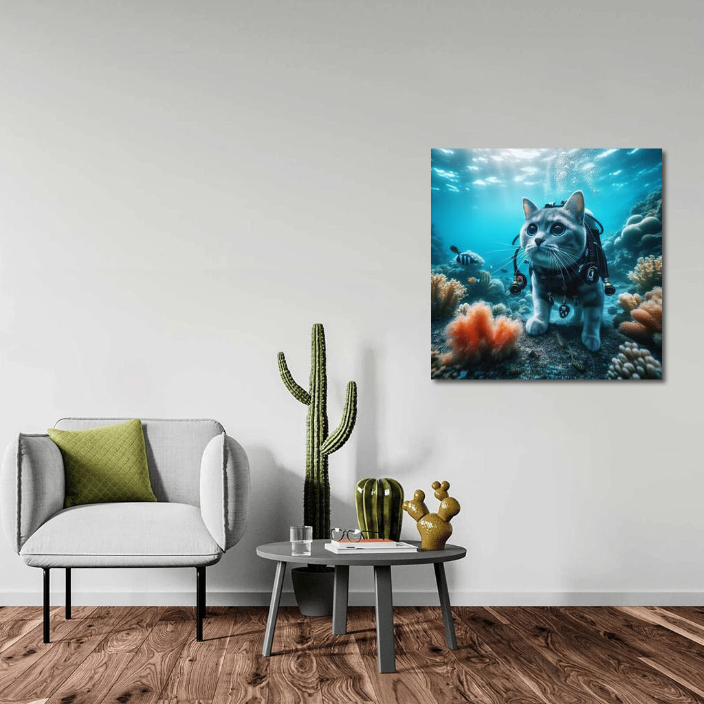 Scuba Cat: Underwater Adventures in the World of Wonders