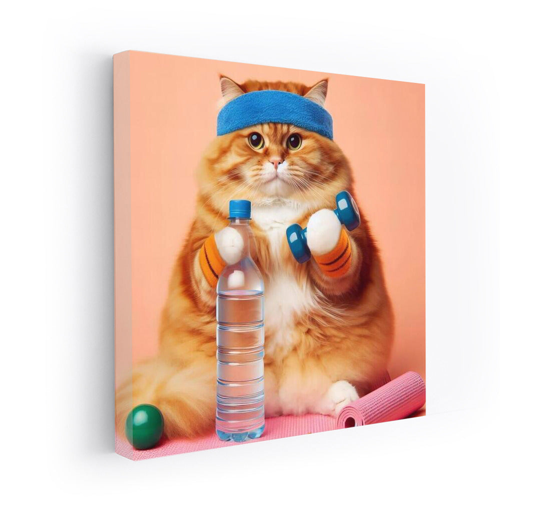 Fitness Trainer Cat: A Fluffy Motivator for a Healthy Lifestyle