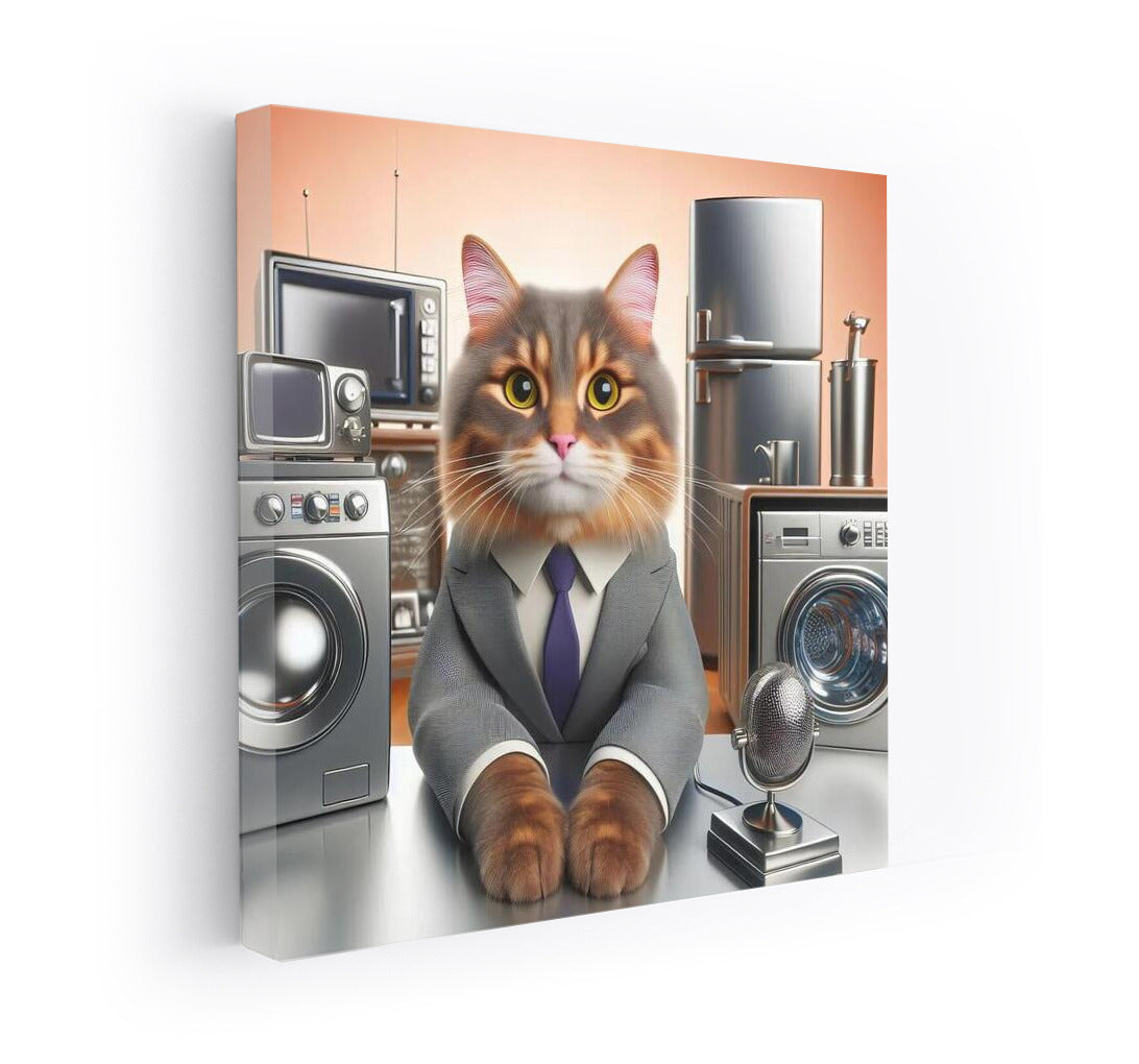 Cat-Host: Living Stories of Household Appliances