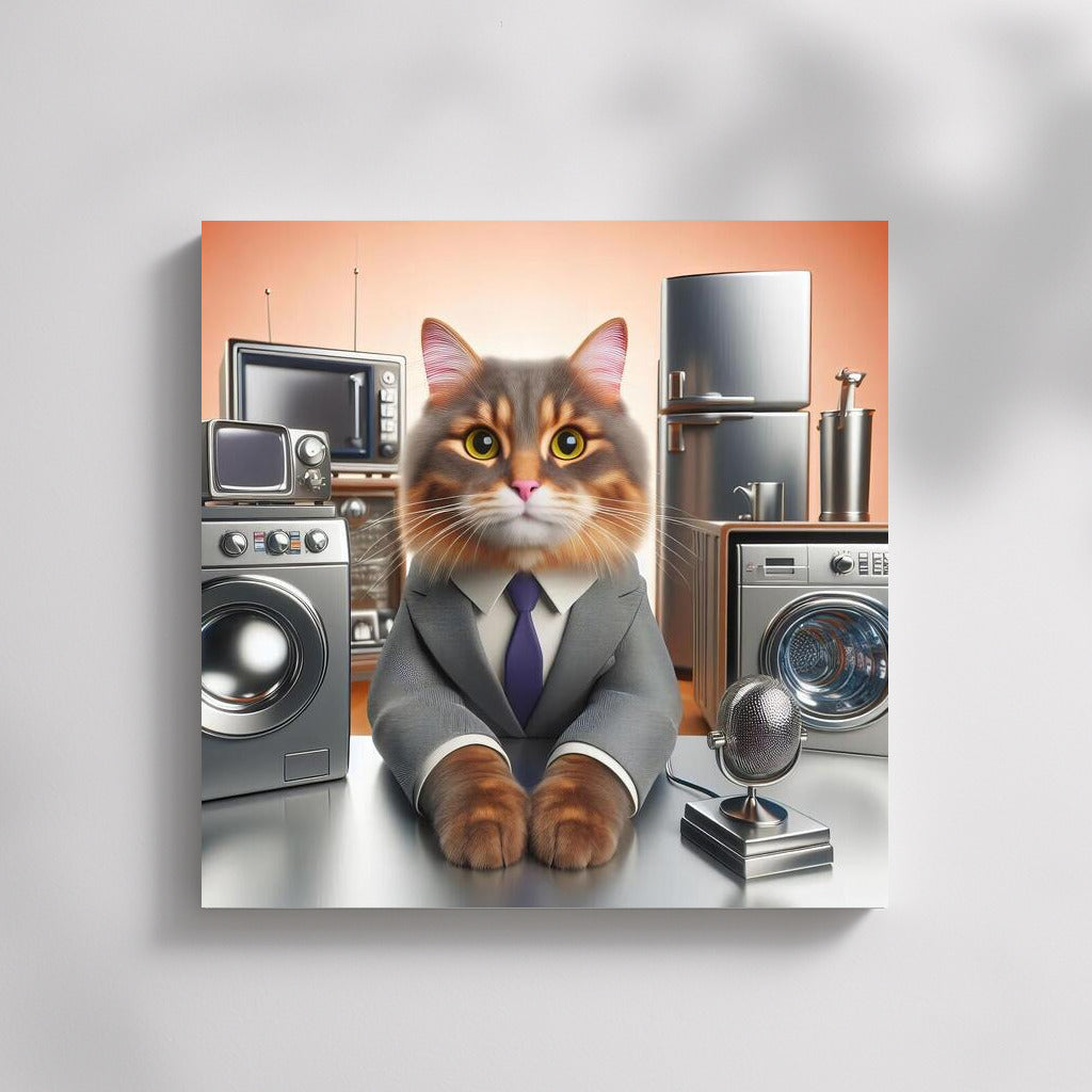 Cat-Host: Living Stories of Household Appliances