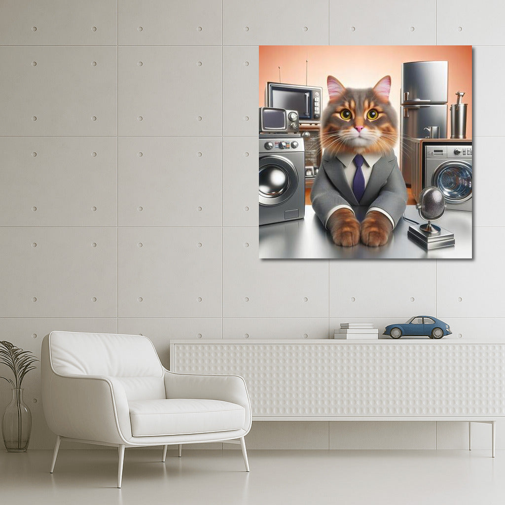 Cat-Host: Living Stories of Household Appliances