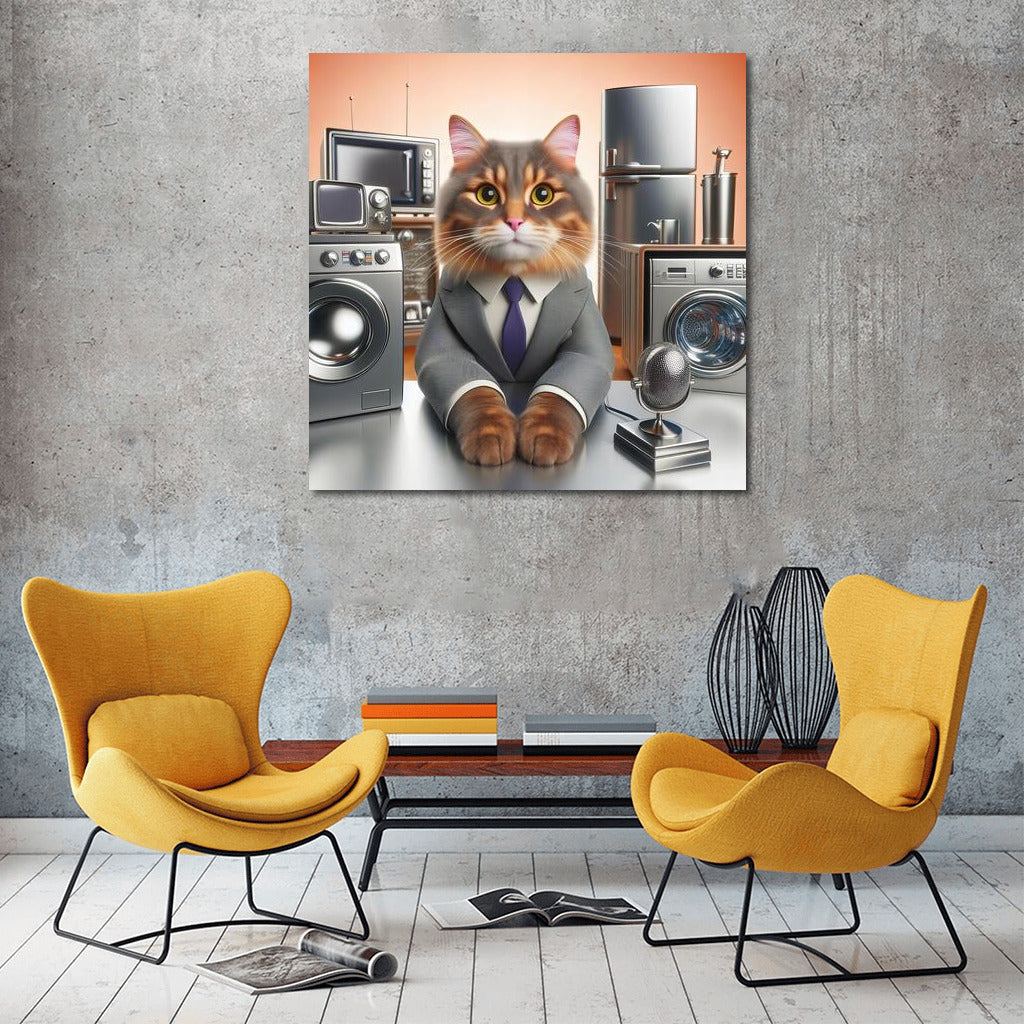 Cat-Host: Living Stories of Household Appliances