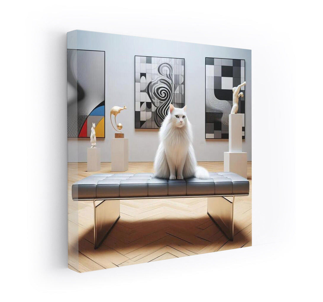 Fluffy Curator: Cat in the Contemporary Museum