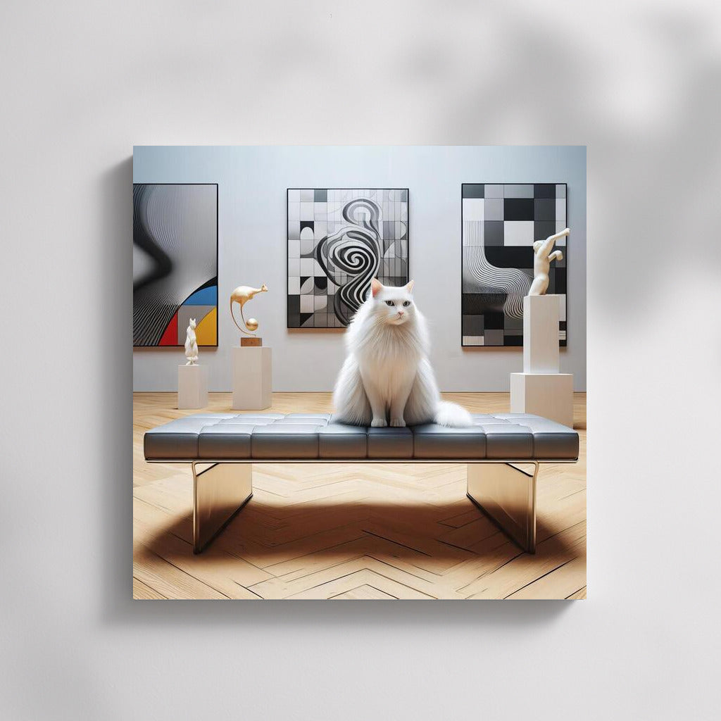 Fluffy Curator: Cat in the Contemporary Museum
