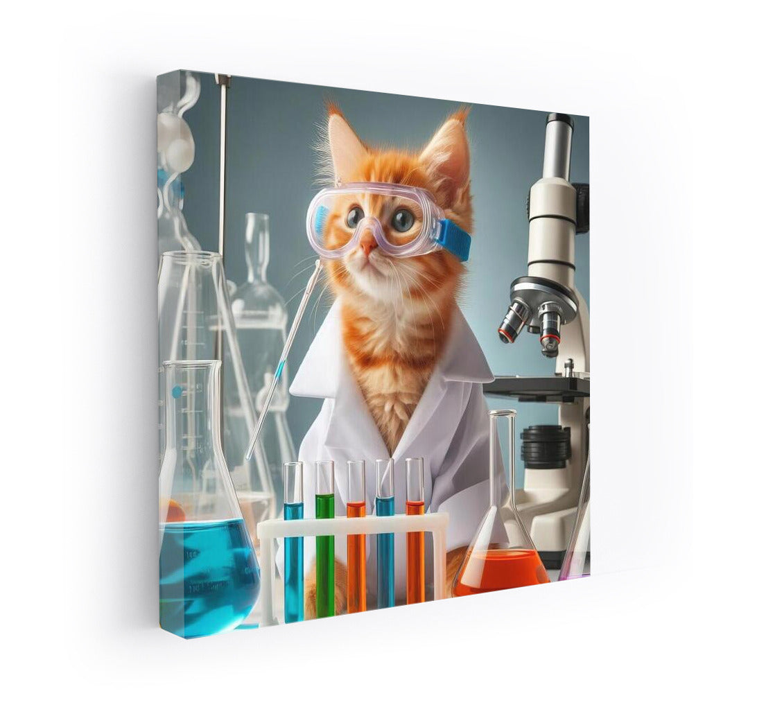 Science Cat in the Lab: Experimental Magic for Creative Enthusiasts