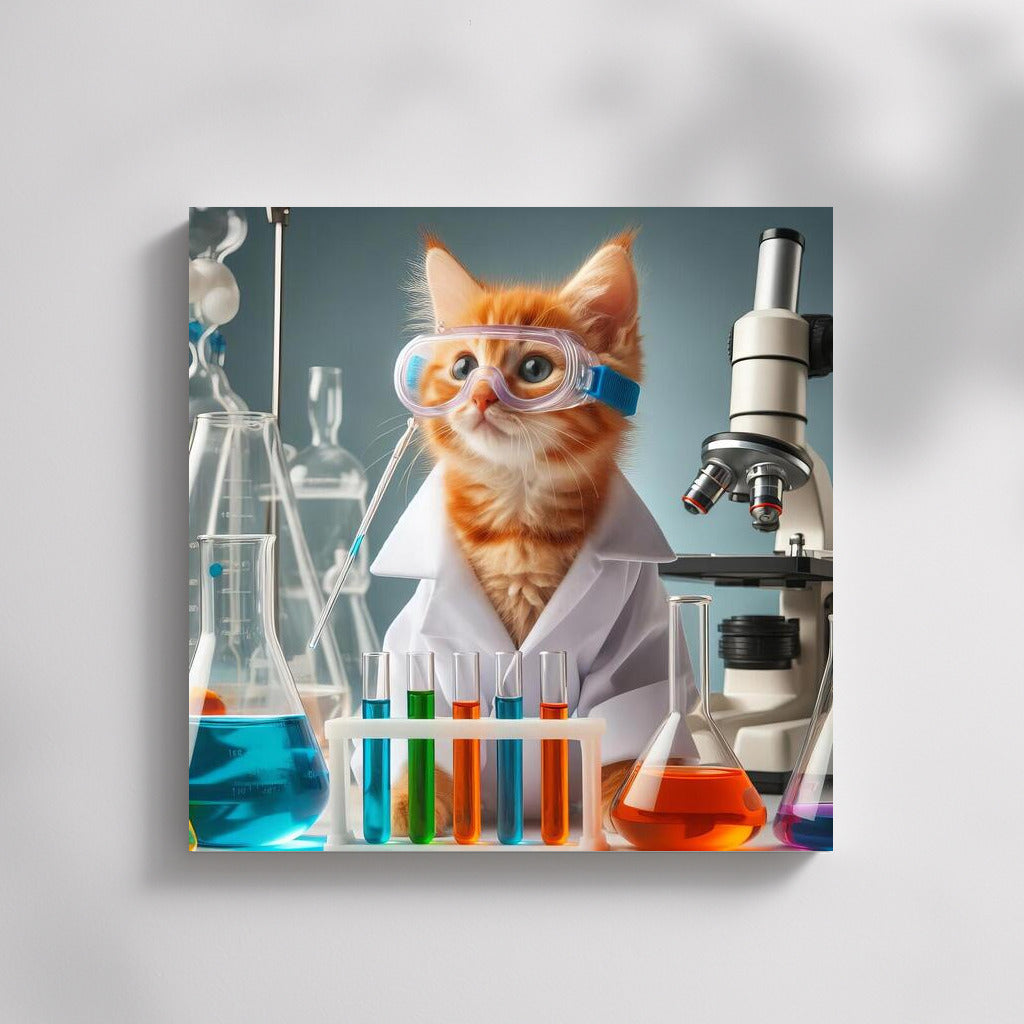Science Cat in the Lab: Experimental Magic for Creative Enthusiasts