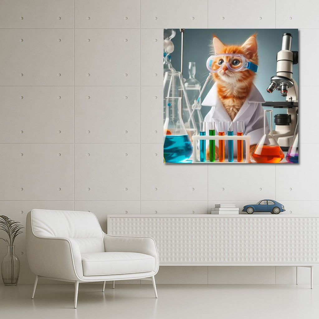 Science Cat in the Lab: Experimental Magic for Creative Enthusiasts