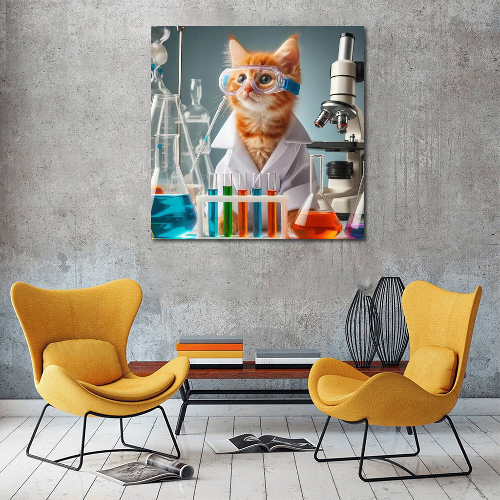 Science Cat in the Lab: Experimental Magic for Creative Enthusiasts
