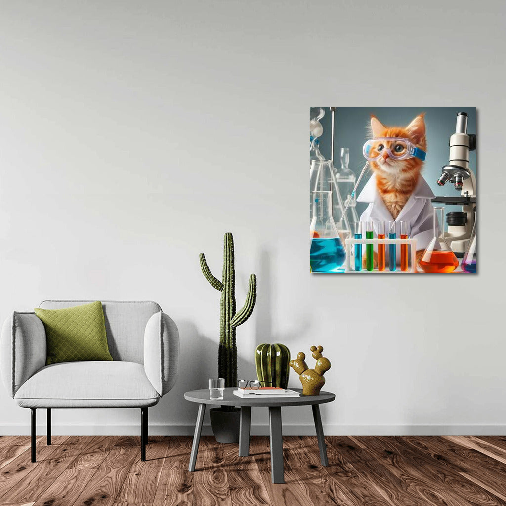 Science Cat in the Lab: Experimental Magic for Creative Enthusiasts