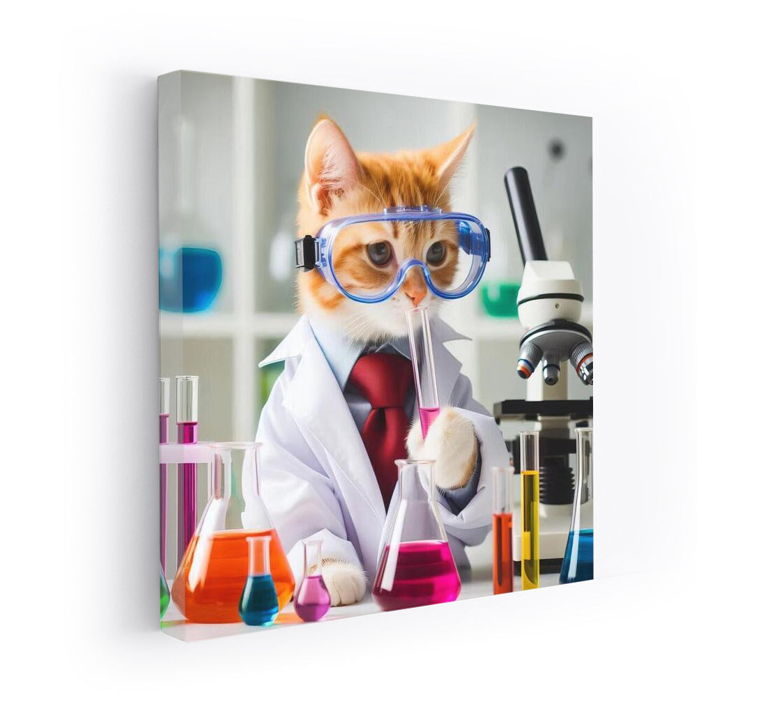 Scientist Cat in the Lab: Science Adventures with Fluffy Tail