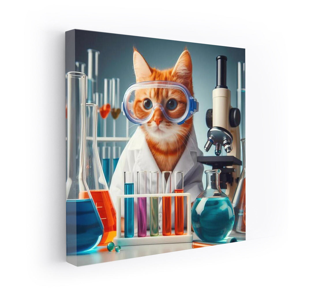 Scientist Cat in the Lab: Scientific Magic for the Interior
