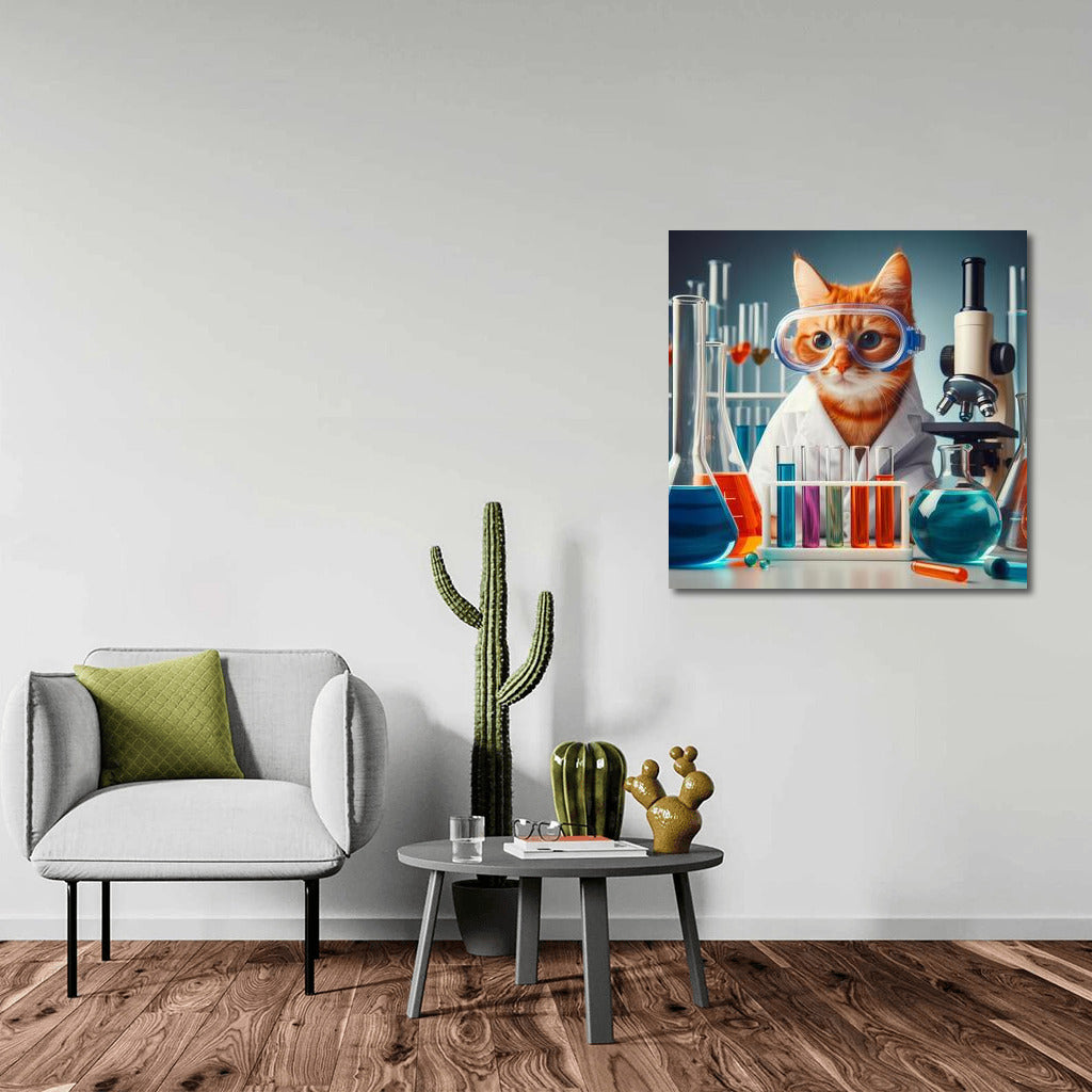Scientist Cat in the Lab: Scientific Magic for the Interior