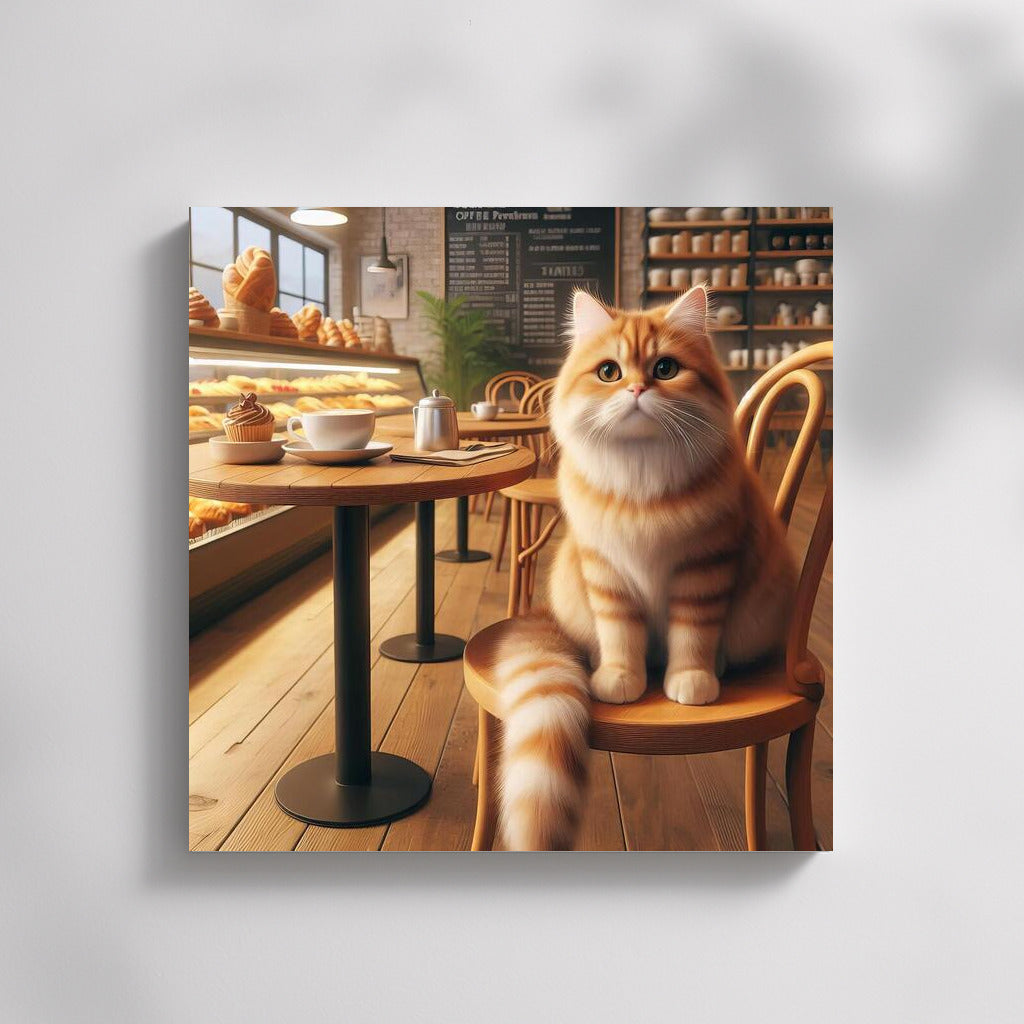 Cat in the Coffee Shop: Comfort and Warmth for Lovers of Fluffy Wonders