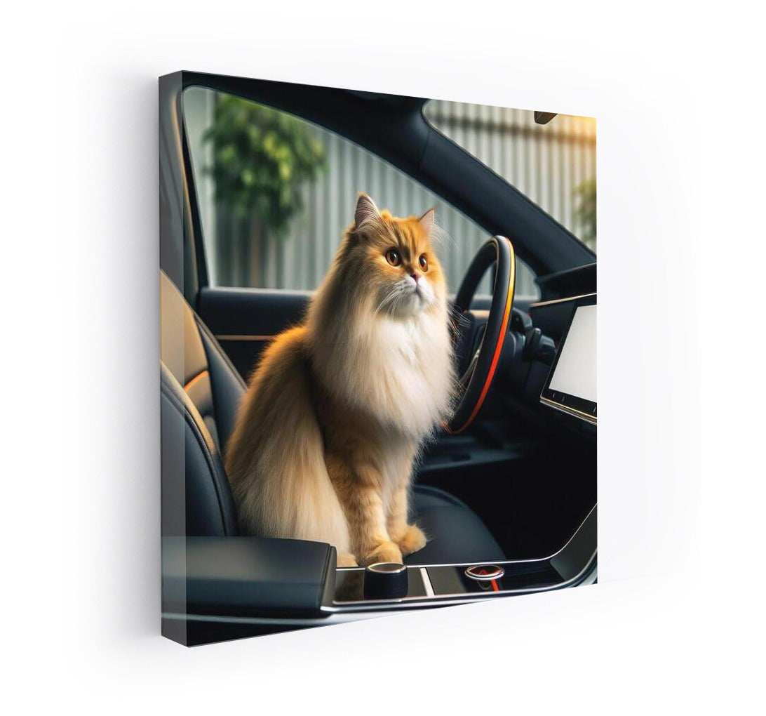 Cat in the Car of the Future: Techno-Chic on the Wall