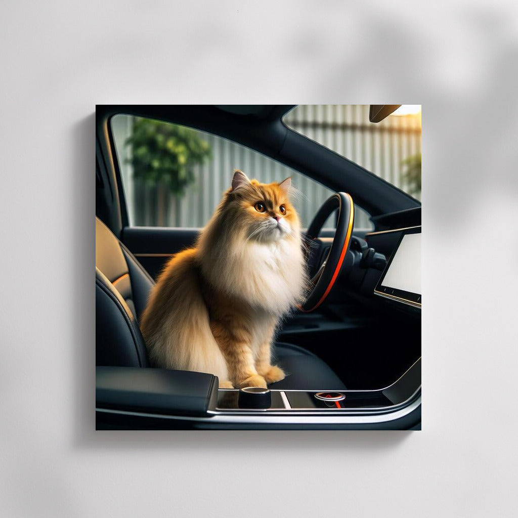 Cat in the Car of the Future: Techno-Chic on the Wall