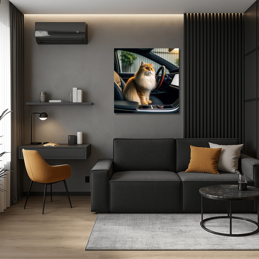 Cat in the Car of the Future: Techno-Chic on the Wall