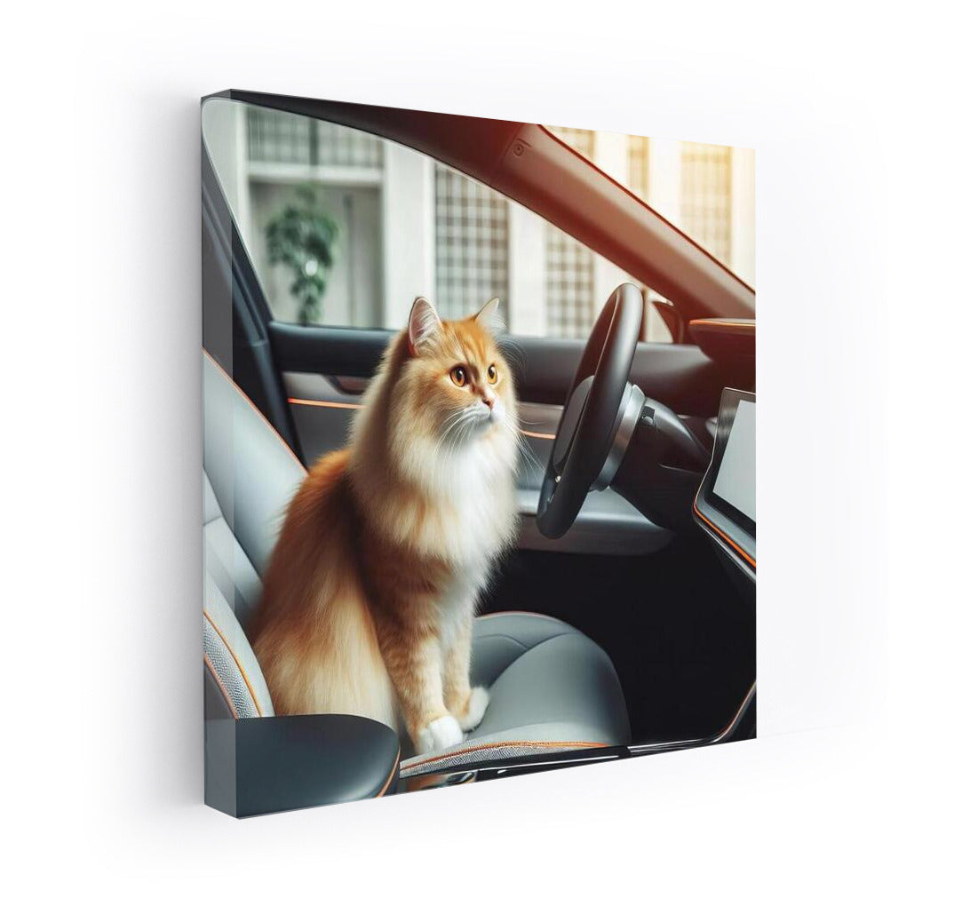 Explorer Cat in the Car of the Future: Journey to Dreams