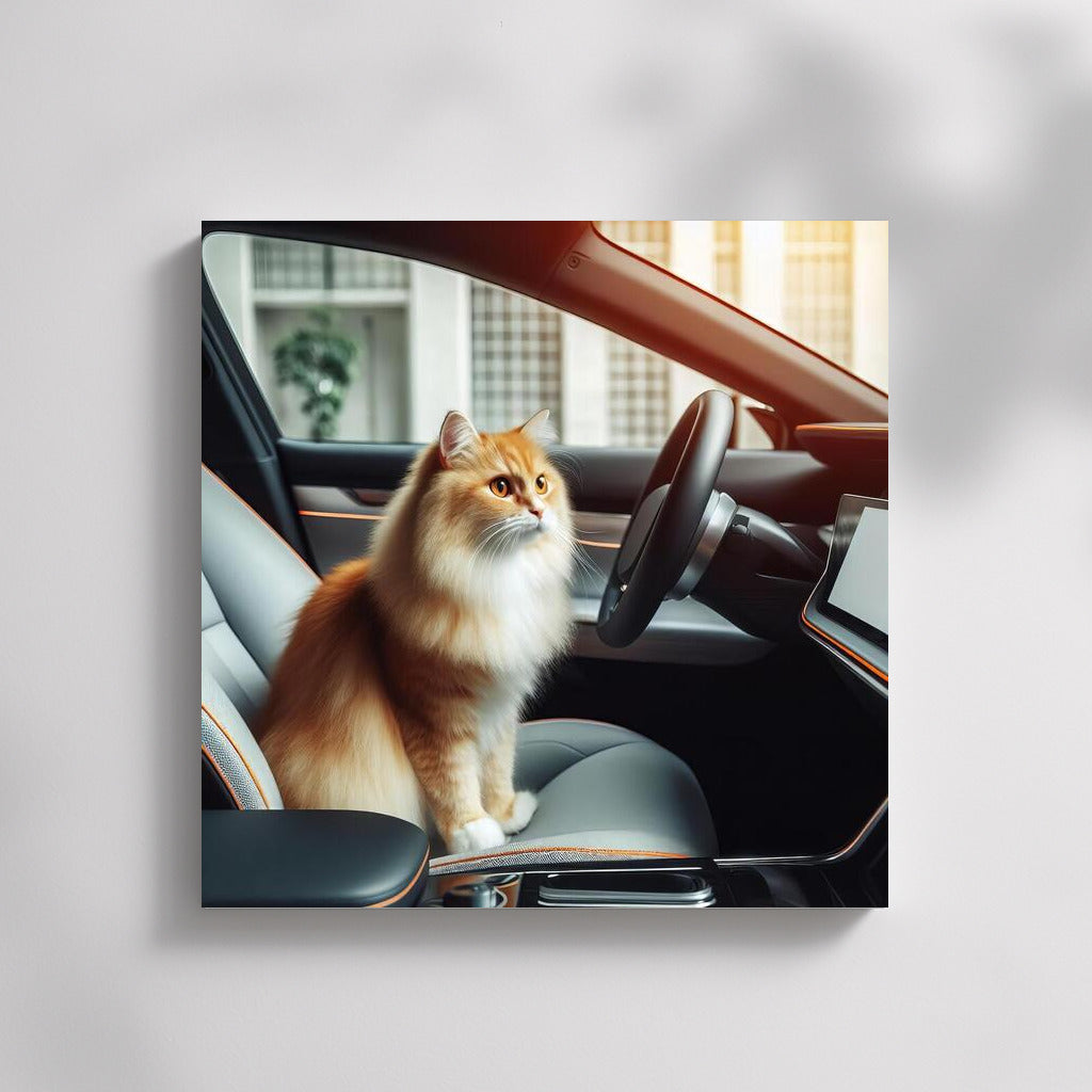 Explorer Cat in the Car of the Future: Journey to Dreams