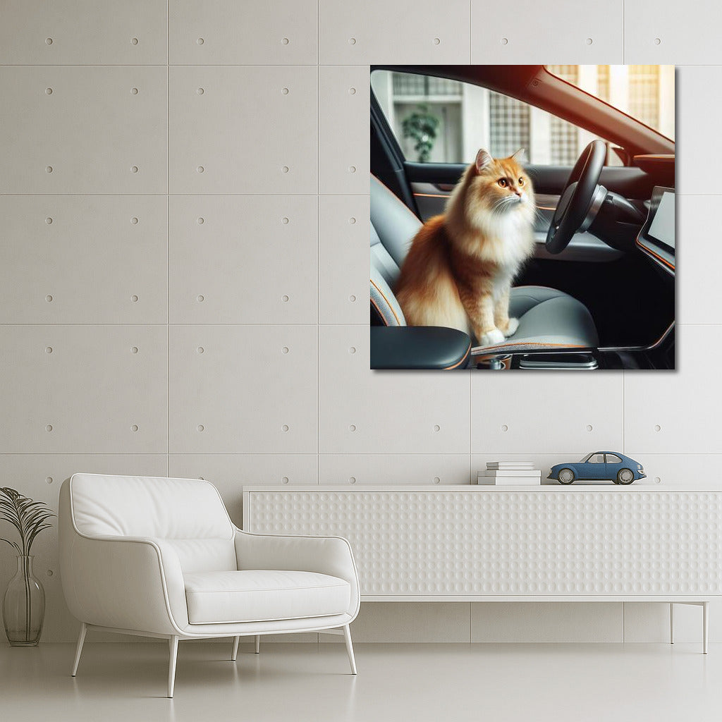 Explorer Cat in the Car of the Future: Journey to Dreams