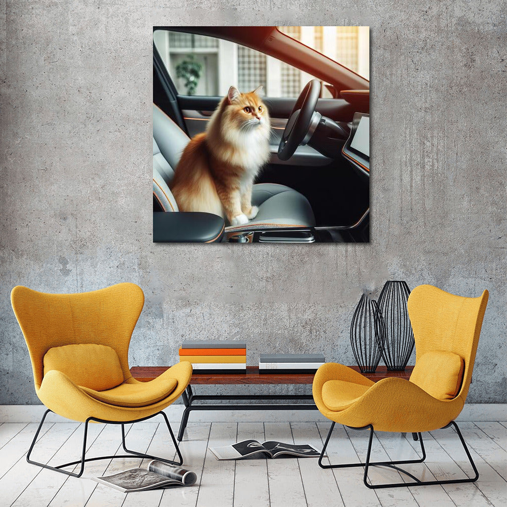 Explorer Cat in the Car of the Future: Journey to Dreams
