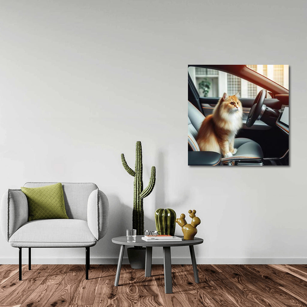 Explorer Cat in the Car of the Future: Journey to Dreams