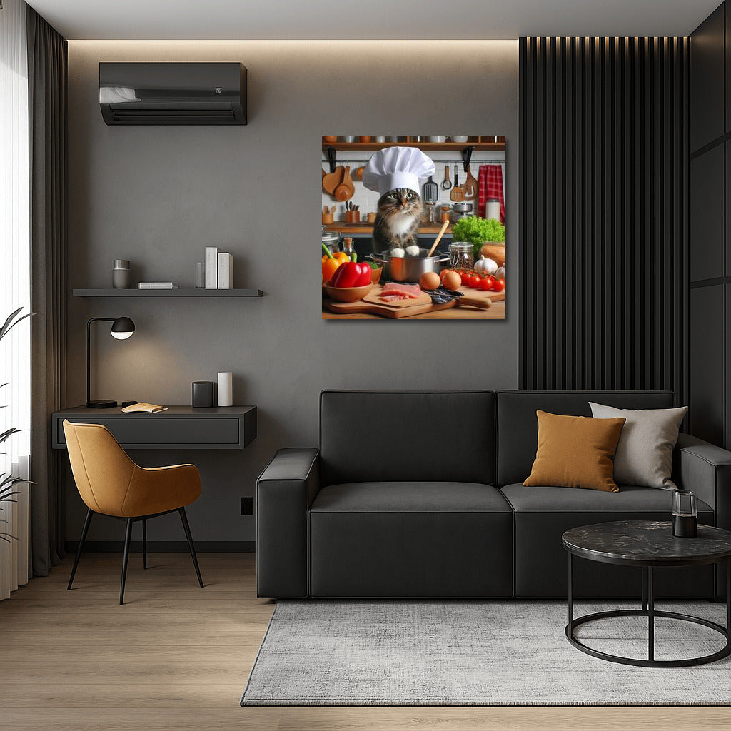 Cat Chef in the Kitchen: Culinary Magic for Gourmets