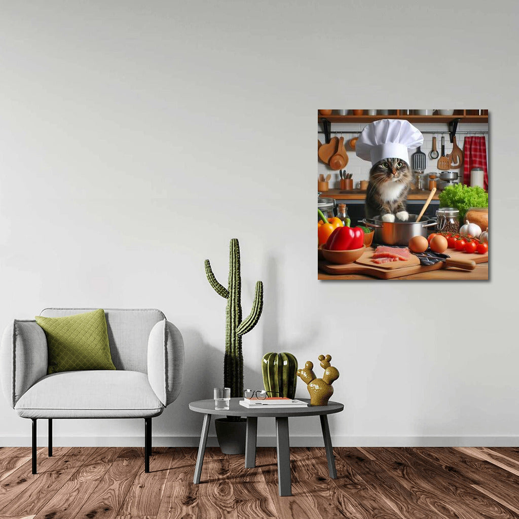 Cat Chef in the Kitchen: Culinary Magic for Gourmets